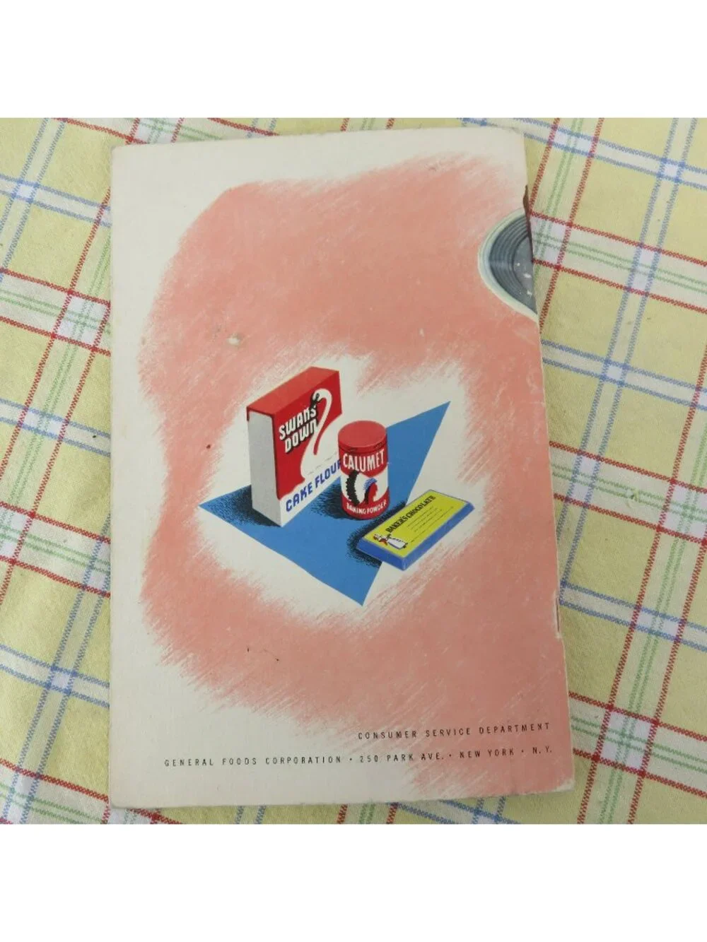 Learn to Bake Cookbook 1947 General Foods Cake Pastry Muffin Cookie Recipes